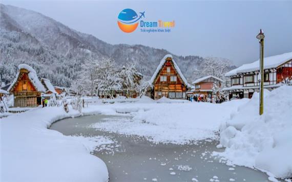 Tour Nhật Bản Đón Tết Nguyên Đán 2027 Ở Shirakawago